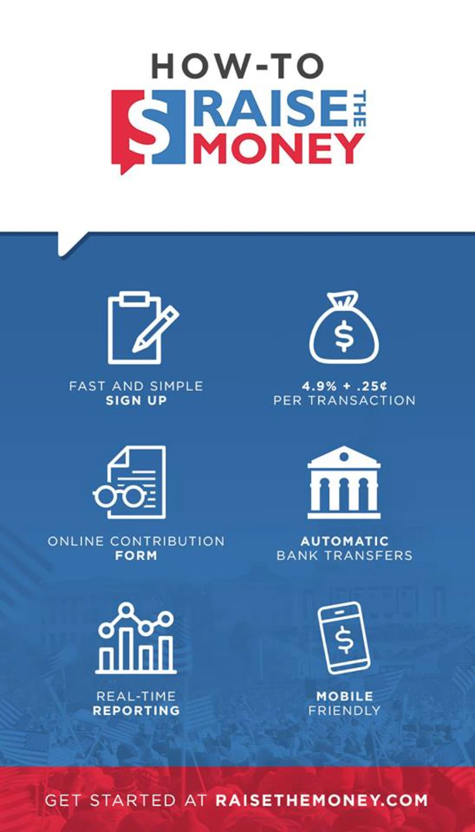 screenshot of Raise The Money